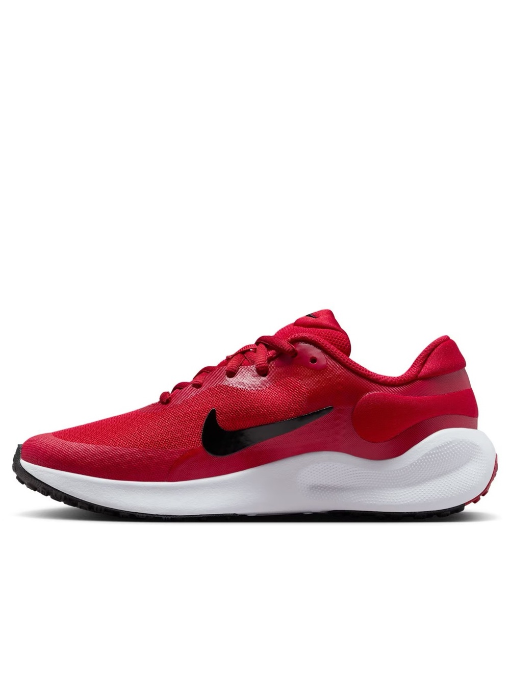 BRAND NEW boy youth nike Nike revolution 7 red shoes size 1Y - Picture 3 of 9